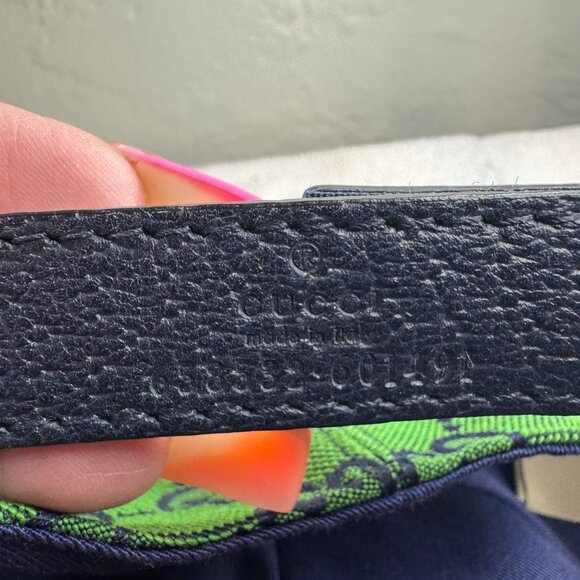 GucciMen's Green GG Multicolour Canvas - Picture 8 of 14